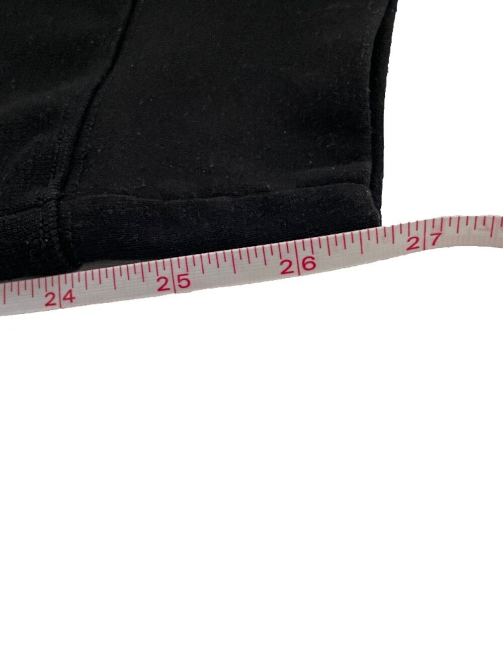 Uniqlo Small Black Knit Ankle Length Pants Elastic Drawstring Stretch Waistband - Picture 6 of 13